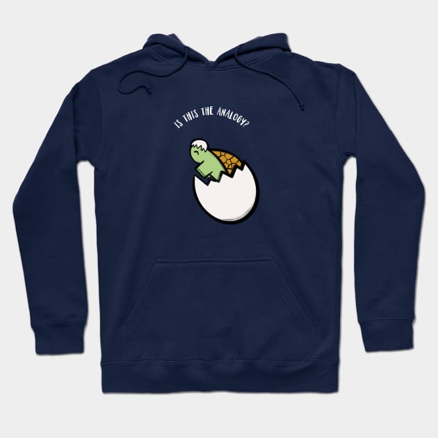 Is This The Analogy Hoodie by usernate